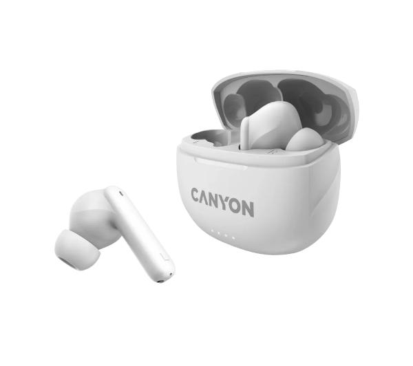 Canyon TWS-8 ENC Bluetooth 5.3 - biały