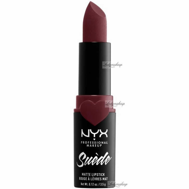 NYX Professional Makeup - SUEDE MATTE LIPSTICK - Matowa pomadka do ust - 3,5 g - 06 - LALALAND