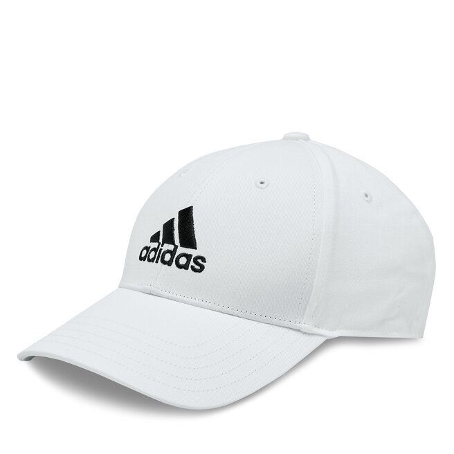 Czapka z daszkiem adidas IB3243 white/black
