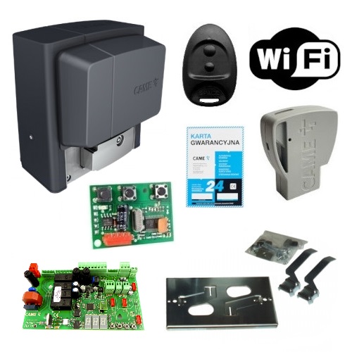 Came Zestaw BX STRONG z enkoderem SPACE BASIC + KEY WIFI do bram przesuwnych do 800 kg (BX708AGS)