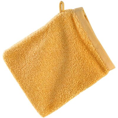Ręcznik myjka Gładki 2 16x21 musztardowy 33 500g/m2 Eurofirany