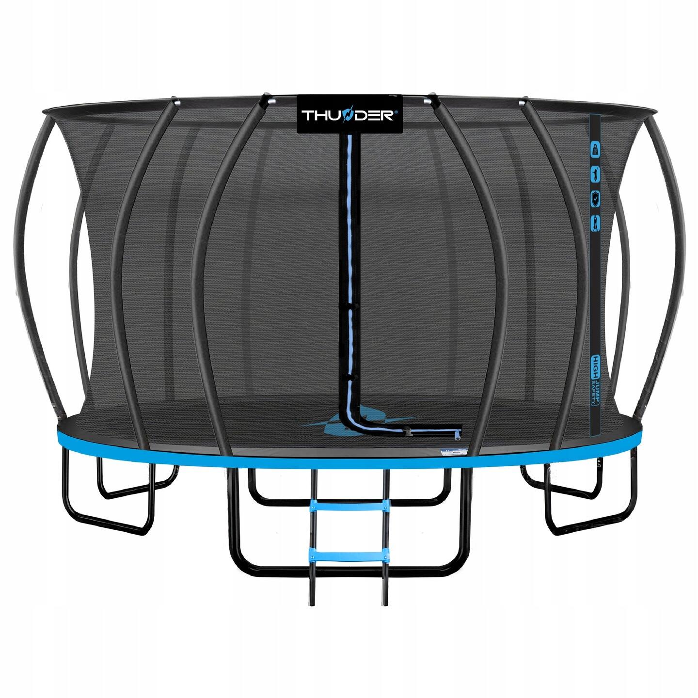 Trampolina ogrodowa do skakania THUNDER INSIDE ULTRA 16FT BLUE
