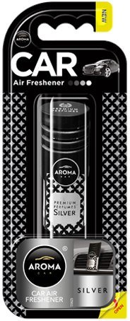 MTM INDUSTRIES Odświeżacz powietrza aroma prestige vent silver AMI-A83203