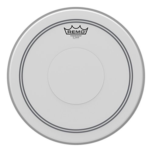 Remo P30114-C2 Powlekane Powerstroke 3 głowica bębna (35 cm) - przezroczyste kropki na górze