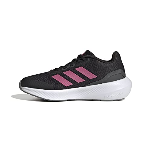 adidas Runfalcon 3.0 K sneakersy chłopięce, Core Black Pulse Magenta Grey Six, 34 EU