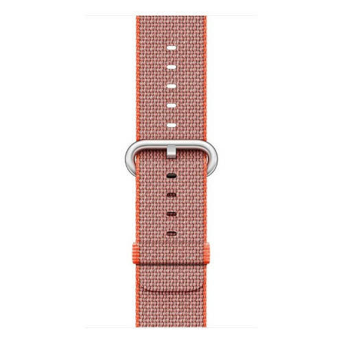 Oryginalny Pasek Apple Watch Woven Nylon Space Orange / Anthracite 42mm
