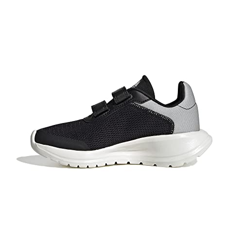 adidas Tensaur Run 2.0 CF K, Buty dziecięce Unisex, Core Black Core White Grey Two, 38 2/3 EU