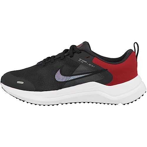 Nike Girl Downshifter 12 Big Kids' buty do biegania drogowego, Antracyt Lt Smoke Grey Lt Smoke Szary, 36.5 EU