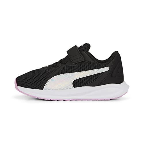 PUMA Twitch Runner Mermaid AC PS, Kapcie, Black-Nitro Blue, 21 EU, Puma Czarny Nitro Niebieski, 21 EU