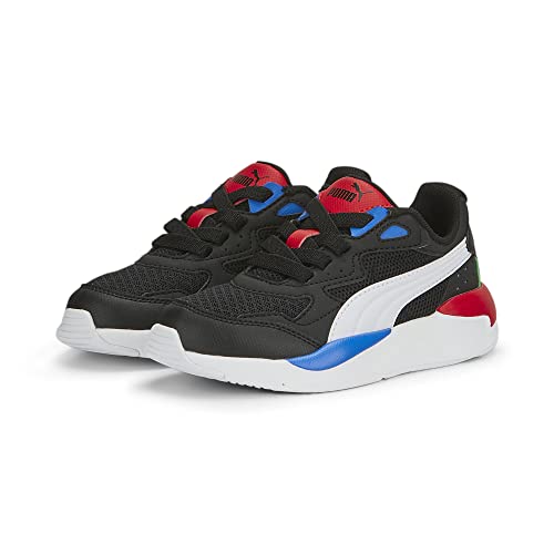 PUMA X-Ray Speed Play AC PS, Kapcie, Black White-Summer Green, 35 EU, Puma Czarny Puma Biały Lato Zielony, 35 EU