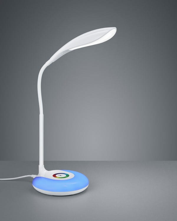 RL KRAIT Biała LED RGB 3W ściemnialna Lampka stołowa R52781201