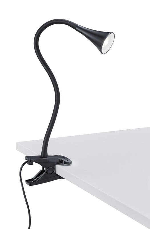 Trio RL Viper R22398102 lampka biurkowa klips 1x3W LED 3000K czarny