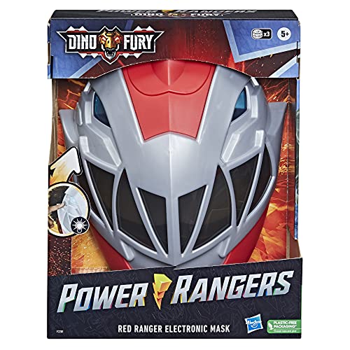 Power Rangers Elektroniczna Maska Czerwony Ranger F2281