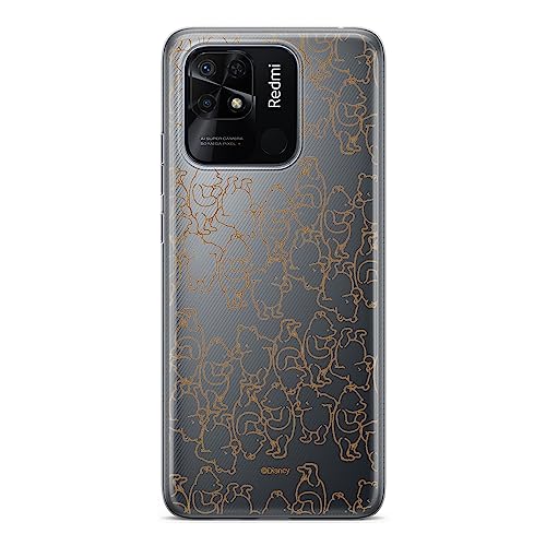 ERT GROUP etui na telefon Xiaomi REDMI 10C, case oryginalny i oficjalnie licencjonowany przez Disney, wzór Winnie the Pooh & Friends 005, optymalnie dopasowane, plecki z TPU częściowo przeźroczyste