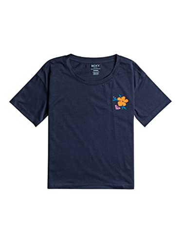 ROXY Modna koszulka dziewczęca niebieska 12-L