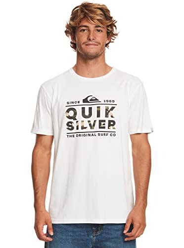 Quiksilver Podstawowa koszulka męska biała S
