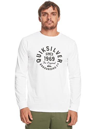 Quiksilver Koszulka podstawowa, męska, biała, M