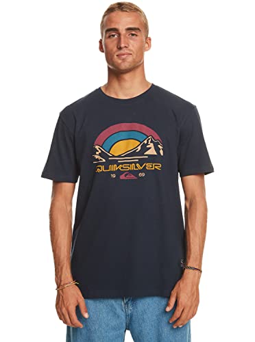 Quiksilver Koszulka męska Basic Blue XS