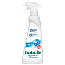 Ludwik Odplamiacz tlenowy w piance do tkanin białych White 250 ml