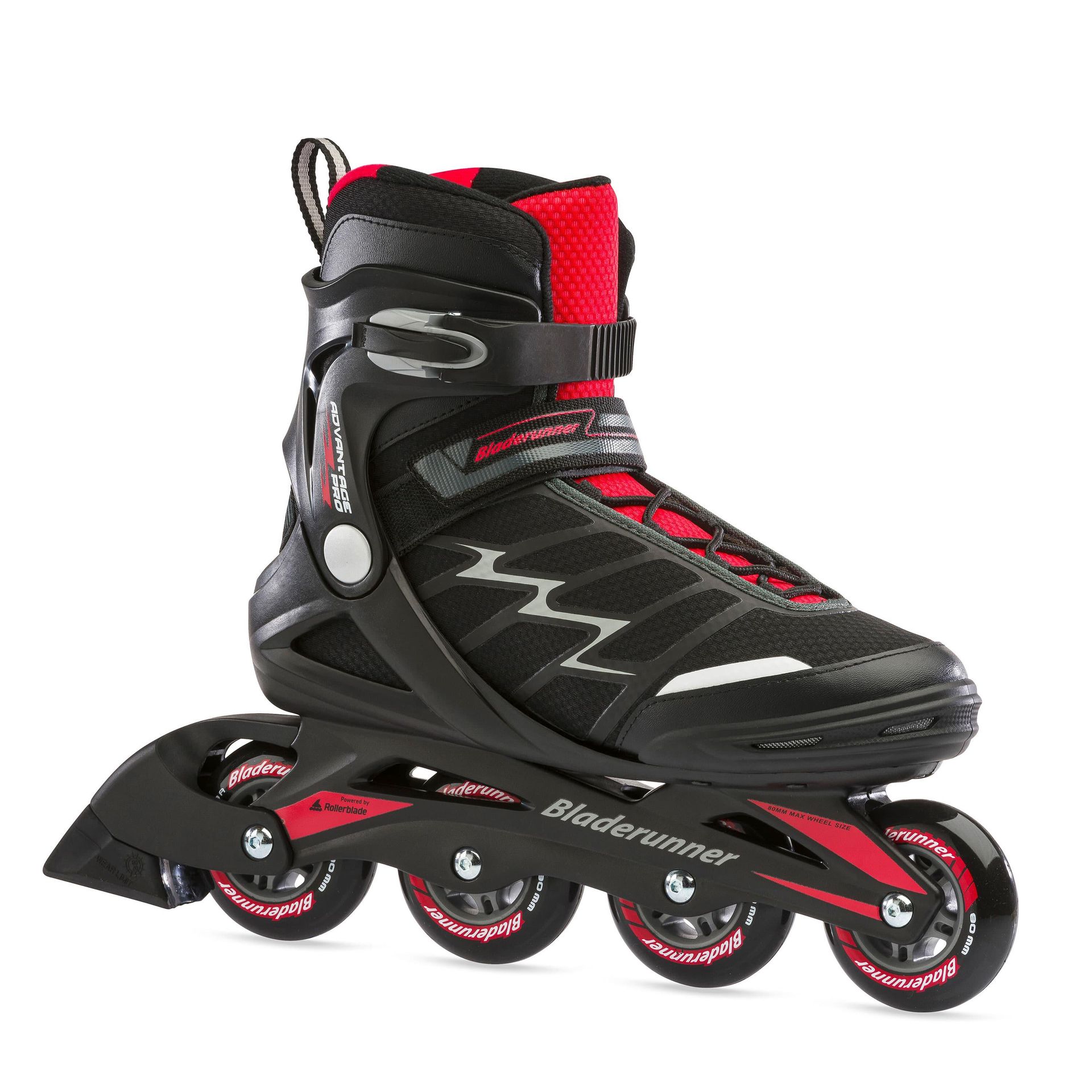 Rolki męskie Bladerunner by Rollerblade Advantage Pro XT black/red