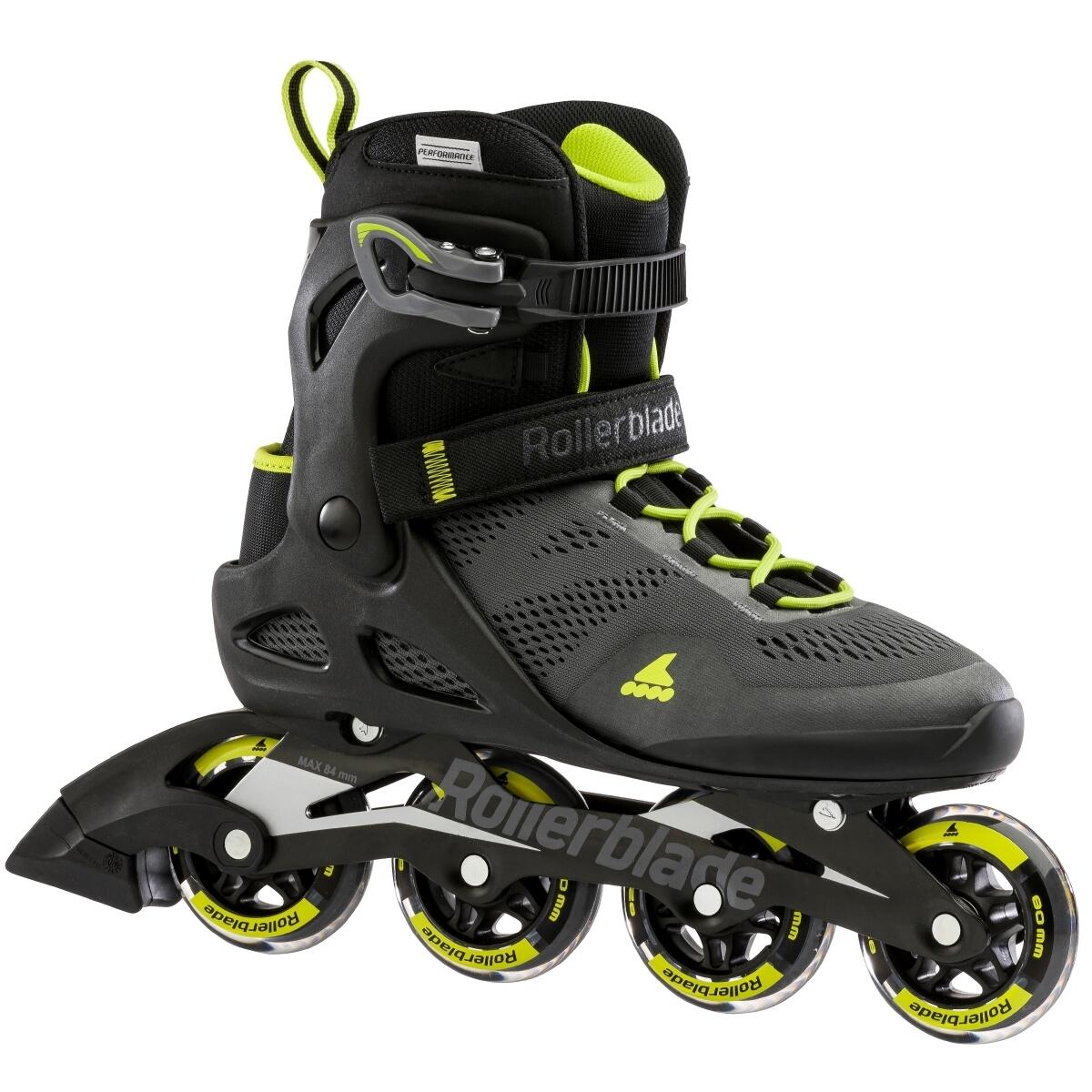 Rollerblade, Łyżworolki męskie, Macroblade 80M 071006001A1 r. 46, żółto-czarne