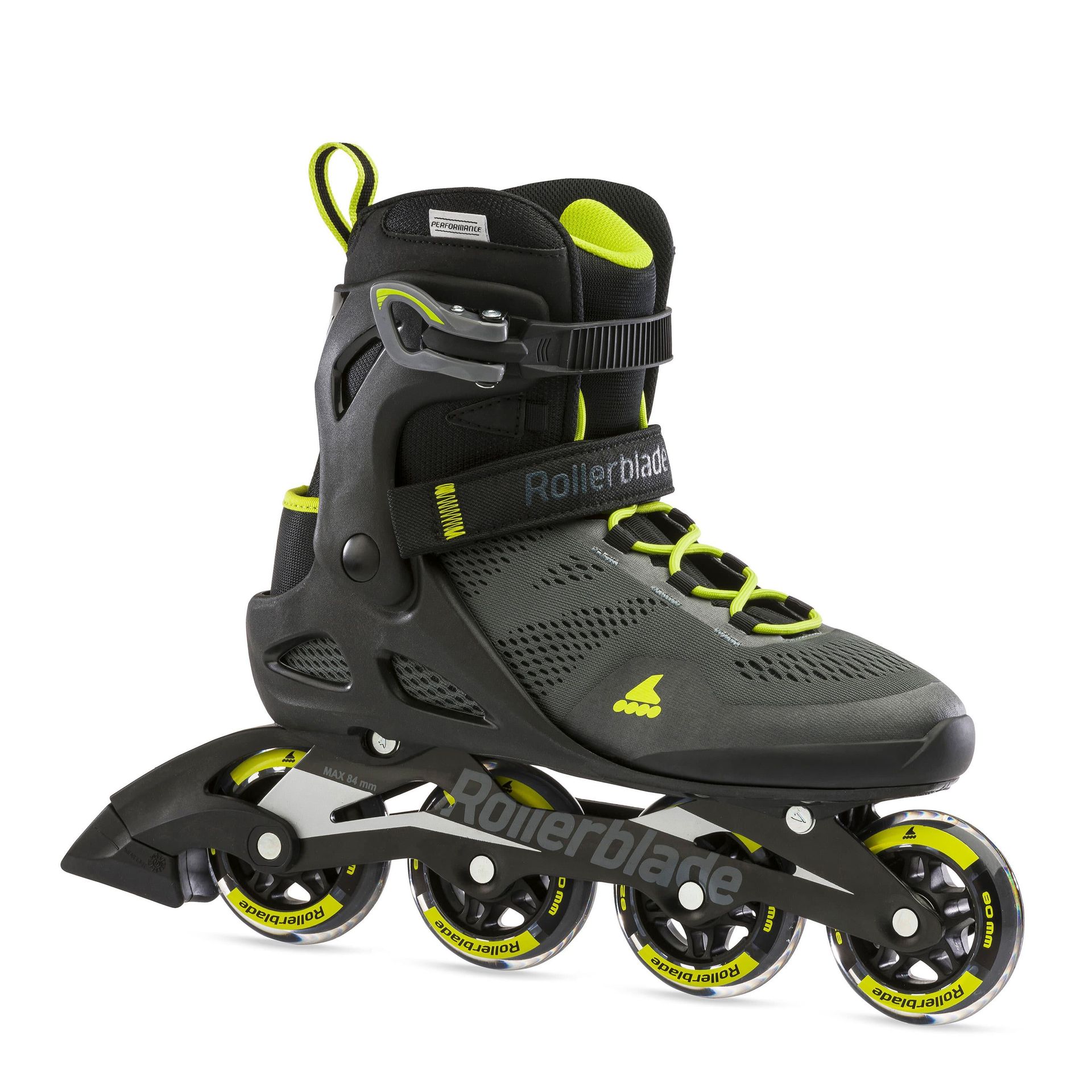 Rollerblade, Łyżworolki męskie, Macroblade 80M 071006001A1 r. 41, żółto-czarne