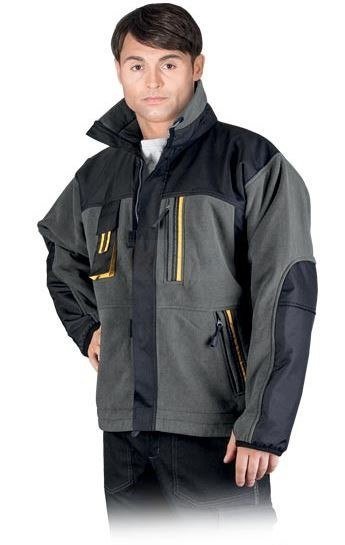 Reis INNY Bluza ochronna z polaru L stalowo-czarno-żółty 109L375