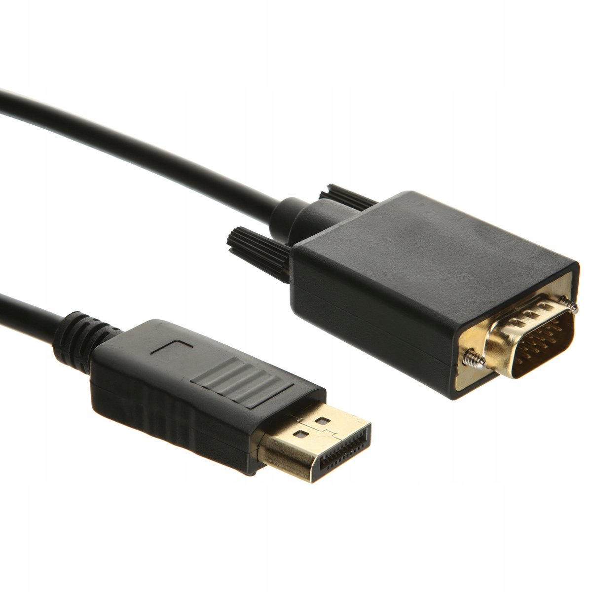 Pawonik Kabel  DisplayPort D-Sub VGA 1.8m czarny JL-D1013 JL-D1013