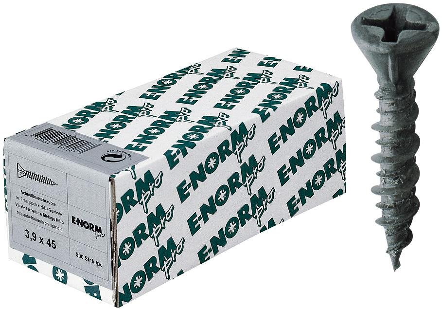 Wkręty do suchej zabudowy CMN 3,9x45mm 500szt E-NORMpro