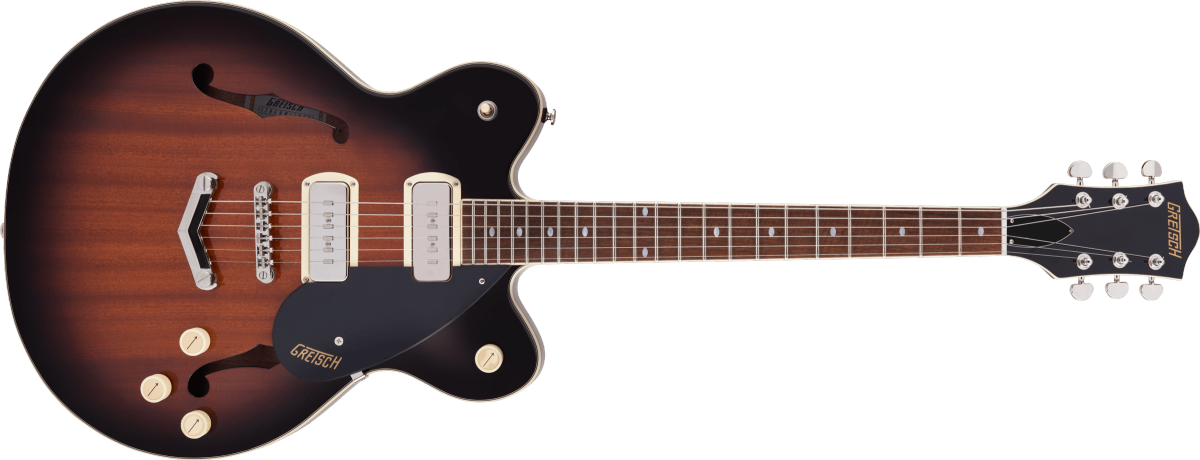 Gretsch G2622-P90 Streamliner Center Block Double-Cut P90 with V-Stoptail Laurel Fingerboard Havana Burst