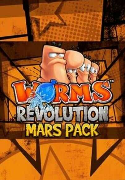 Worms Revolution - Mars Pack (PC) Klucz Steam