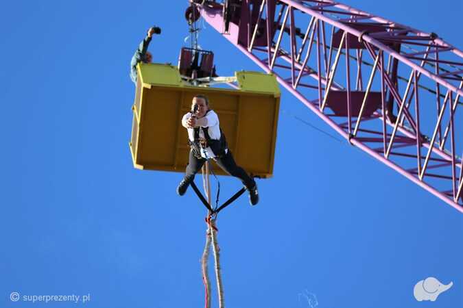 Skok na bungee z filmem i zdjęciami 