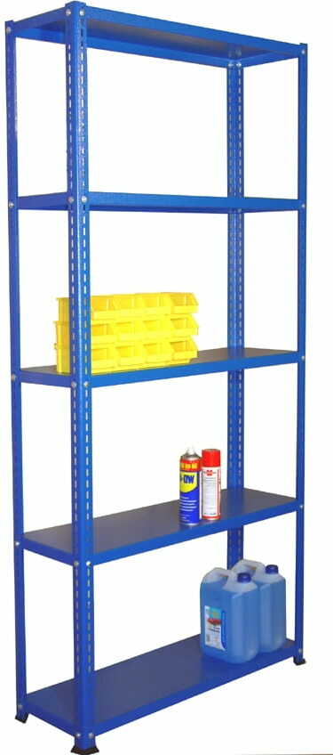 Regał magazynowy 2000x950x400 - 5 półkowy lekki R-1-05-03