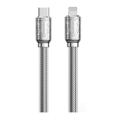 WEKOME WDC-178 Bakin Series - Kabel połączeniowy USB-C do Lightning Fast Charging PD 20W 1 m (Srebrny)