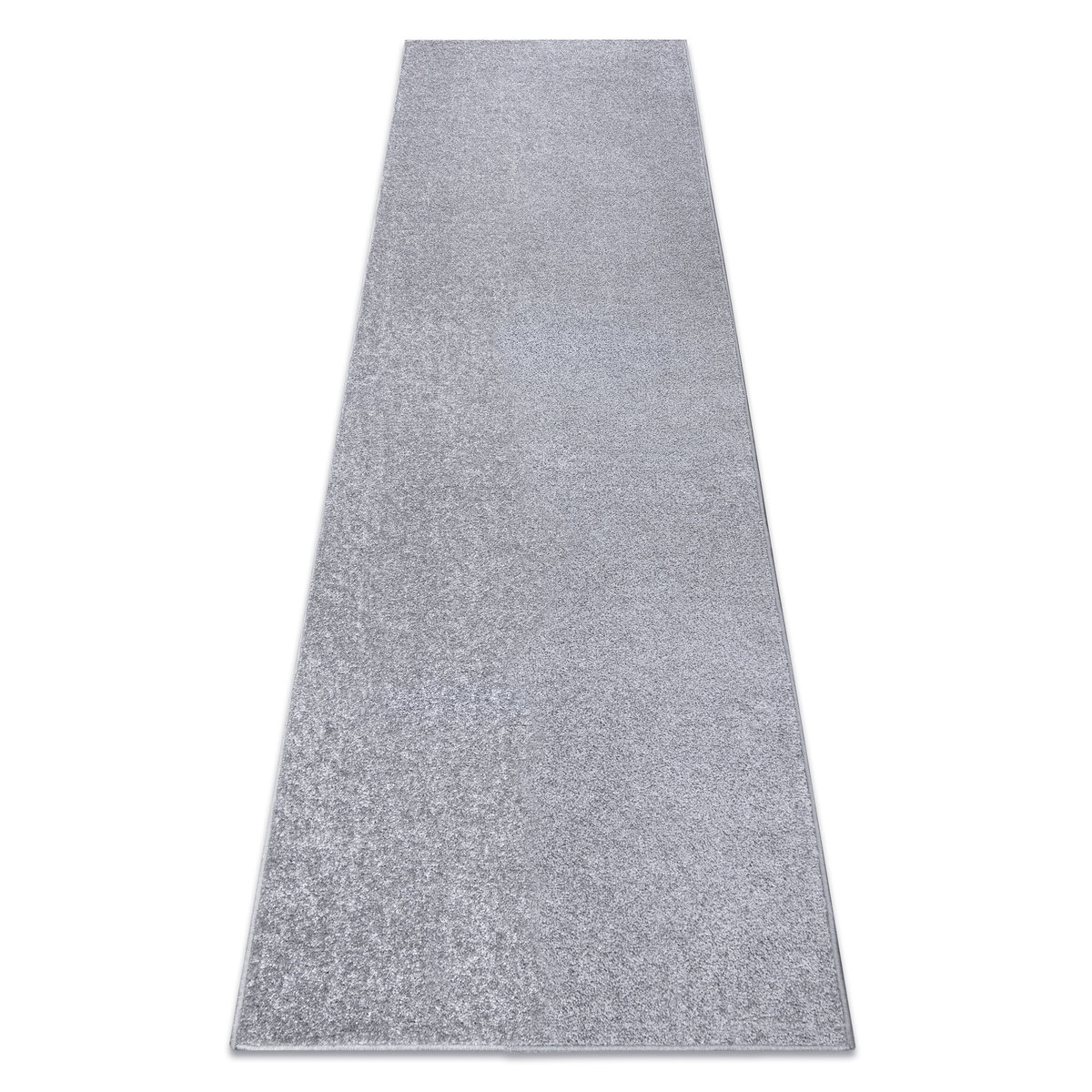 Chodnik SANTA FE srebrny 92 gładki, jednolity, jednokolorowy, 80x200 cm