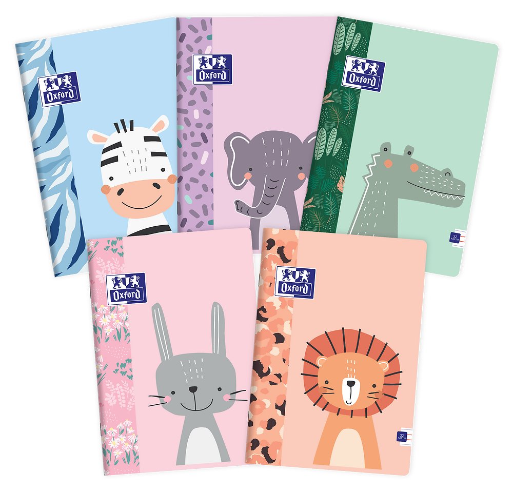 zeszyt a4/32k linia kolorowa kids (10szt)