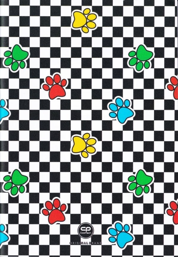 PATIO, Zeszyt A5 60K Kratka Coolpack Catch Me Paczka 10 Sztuk