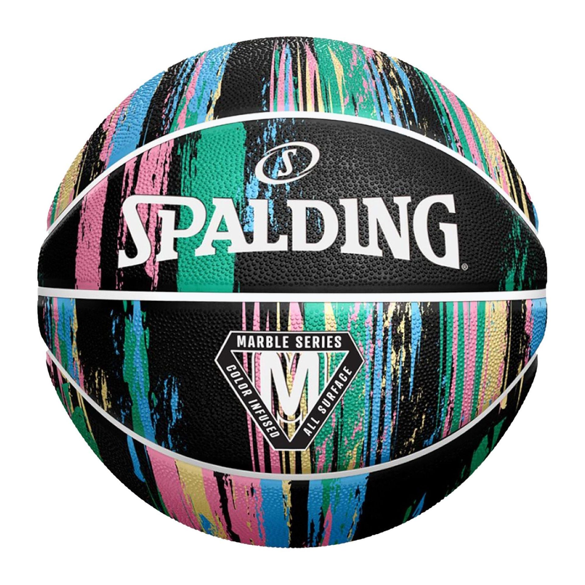 Spalding Marble Ball 84405Z, Piłka Do Koszykówki Czarna