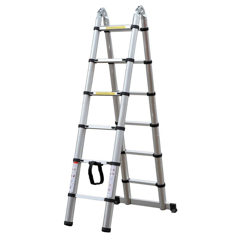 G21 Drabina teleskopowa aluminiowa GA-TZ12-3,8M, 6390452