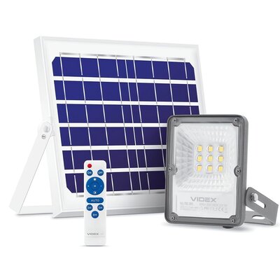 Naświetlacz LED LED Solar Floodlight VIDEX flod LED solar gelio 20W NW