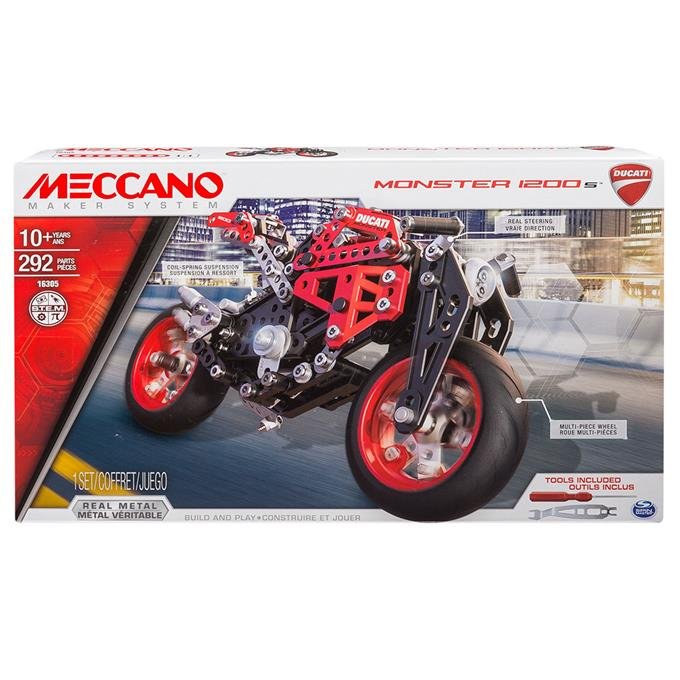 Spin Master Meccano Core - Elite monster motor i200 (Ducati) *