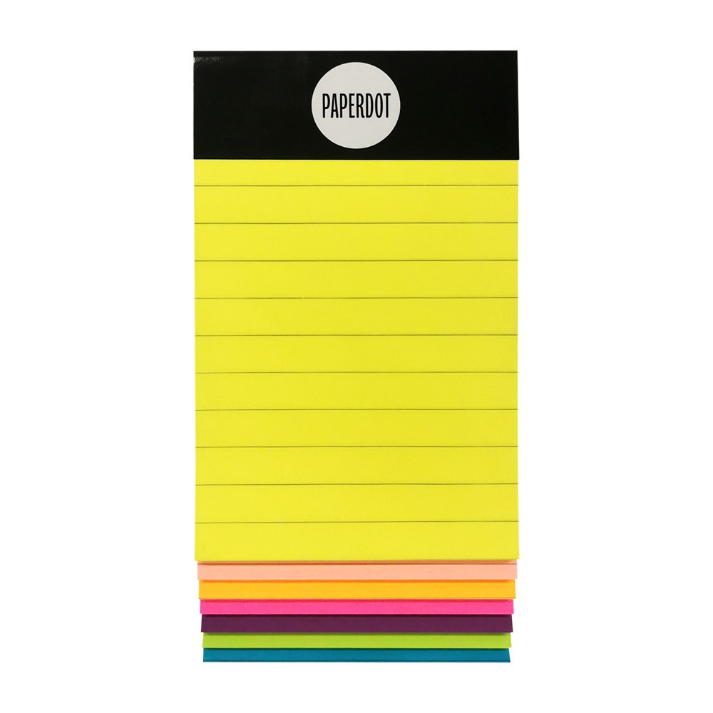 Paperdot, Karteczki samoprzylepne, 7 kolorów