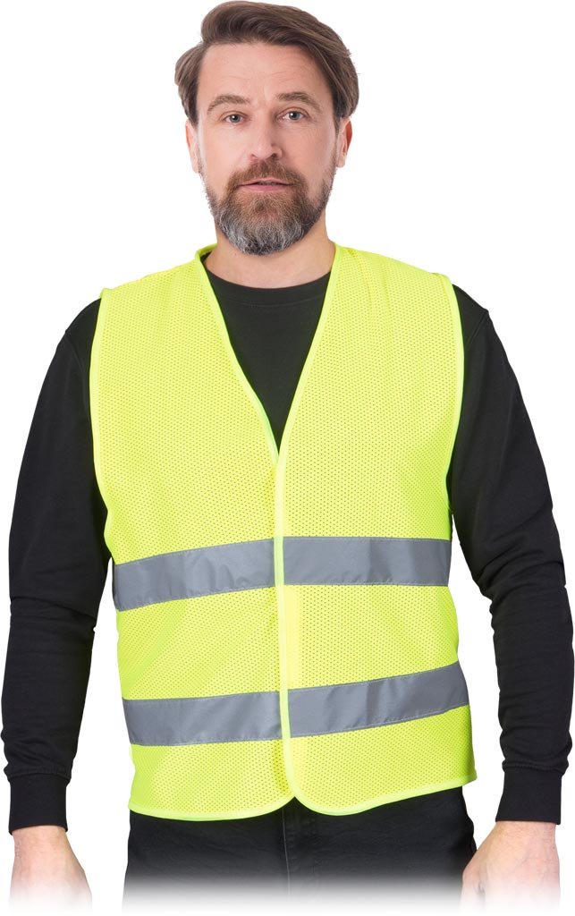 Reis, Kamizelka ostrzegawcza, żółty, rozmiar XL