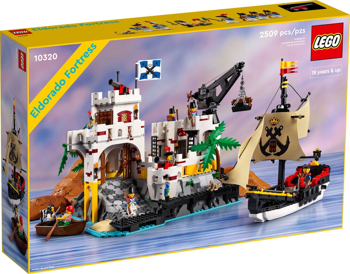 LEGO Icons Twierdza Eldorado 10320