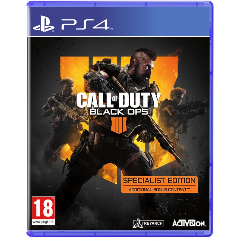 Call of Duty Black Ops IV Edycja Specjalisty GRA PS4