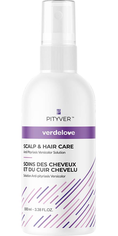 Farmacia Verde Pityver Scalp & Hair Care - Anti Pityriasis Versicolor Solution - 100ml. Płyn do skóry głowy na łupież pstry