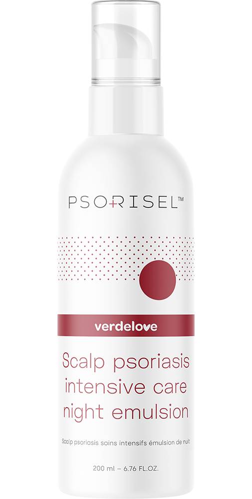 Farmacia Verde Psorisel Scalp Psoriasis Intensive Care - Night Emulsion - 200 ml. Emulsja na łuszczycę