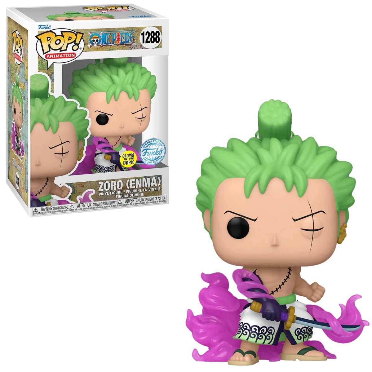 Funko POP, figurka One Piece- Zoro w/ Enma (GW)