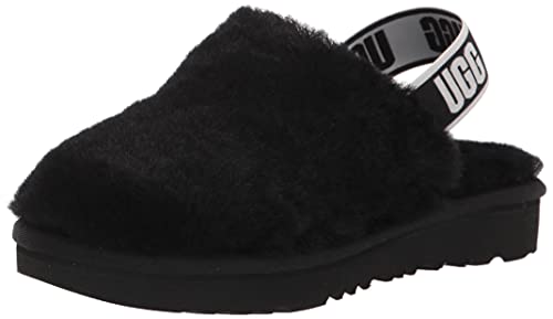 UGG Fluff Yeah Clog, Kapcie Dziewczyny, czarny, 32 EU