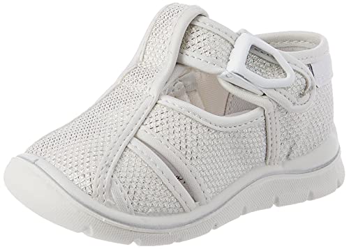 Primigi Sandały skate dla dziewczynek, Bianco Iridescente, 19 EU